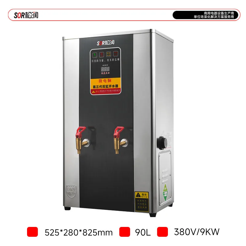 Fully Enclosed Dual-Outlet Computer-Controlled Water Boiler, 90 L, Integral Foam Insulation