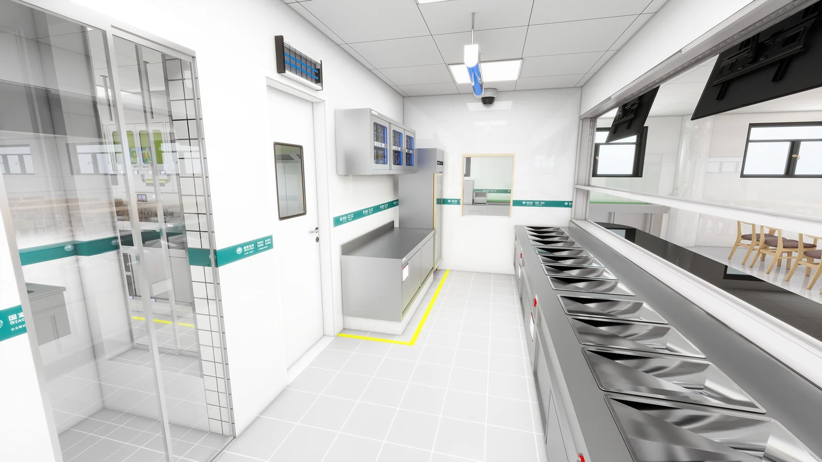 Cuisine 4D GreenSmart Canteen supporting view 3