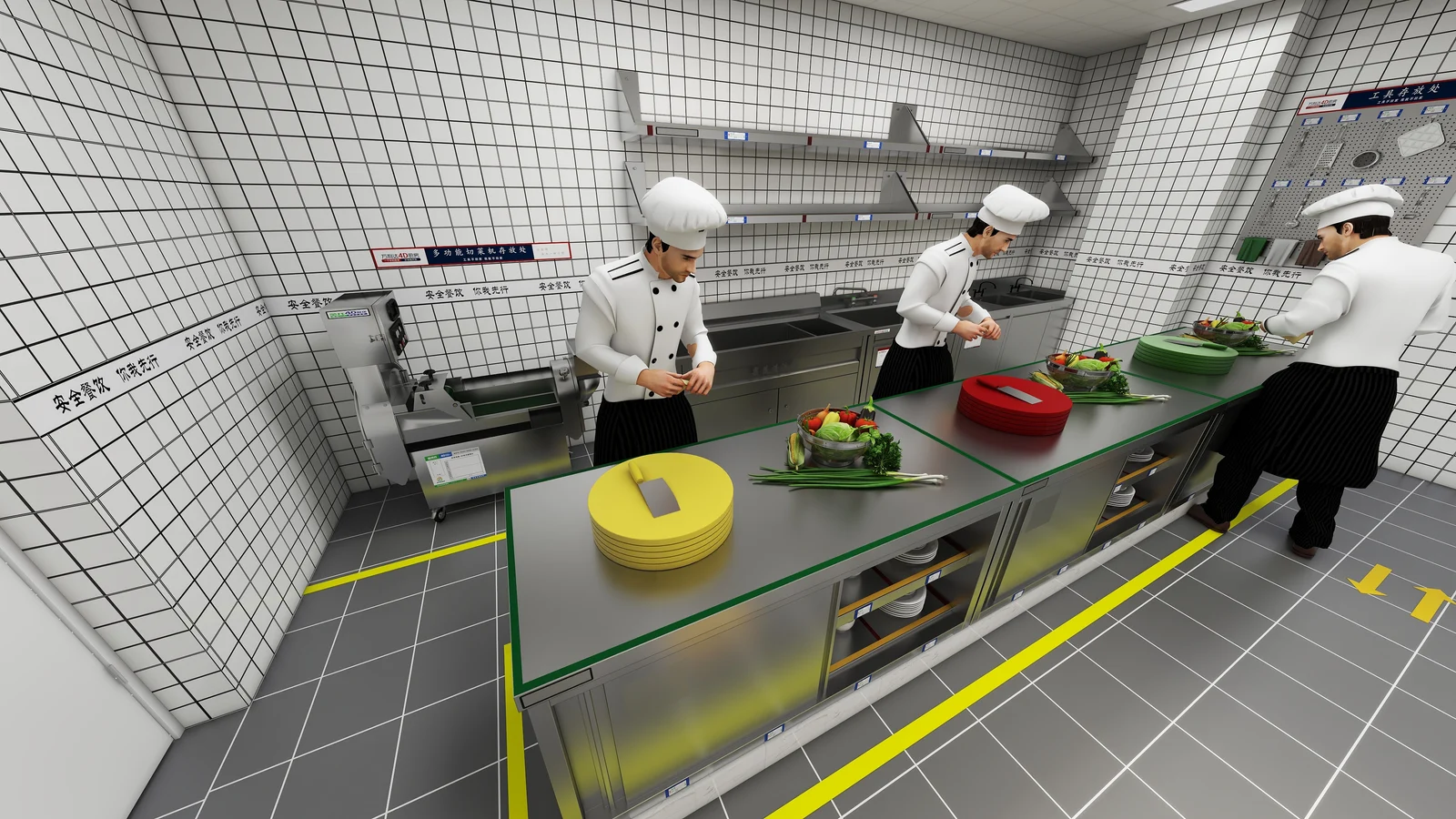 ICBC広州 スマート食堂 supporting view 3