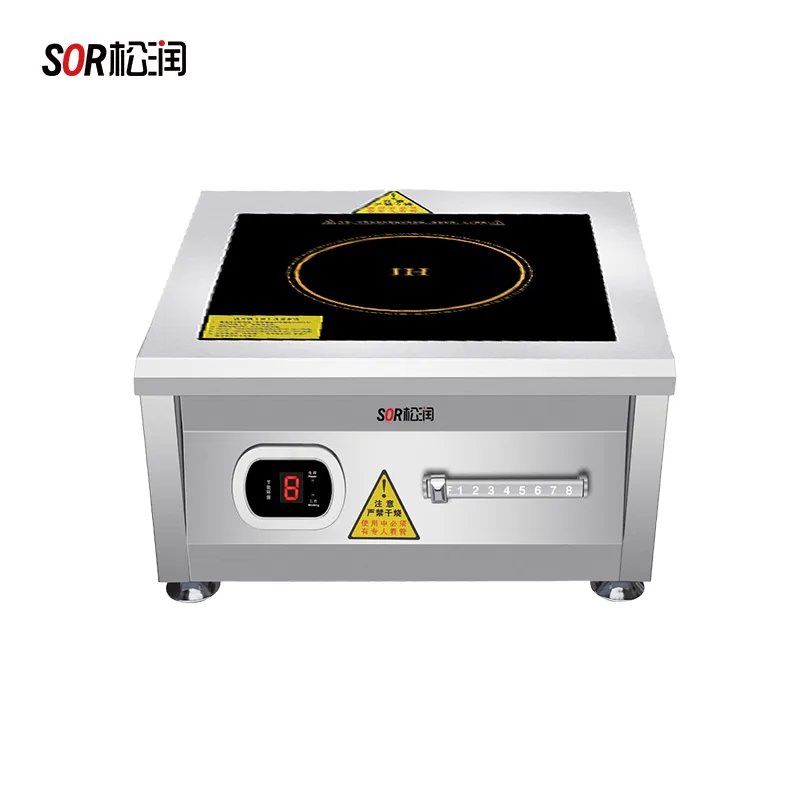 style armoire 6-Head induction Clay Pot Range, 3.5 kW x 6